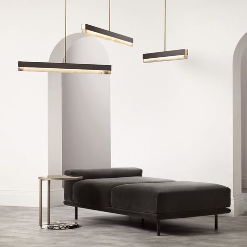 Подвесная лампа - ARTÉS - cto lighting - из латуни / из алебастра / современная