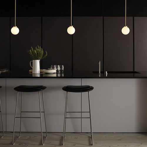Подвесная лампа - MEZZO - cto lighting - из металла / из опалового стекла / современная