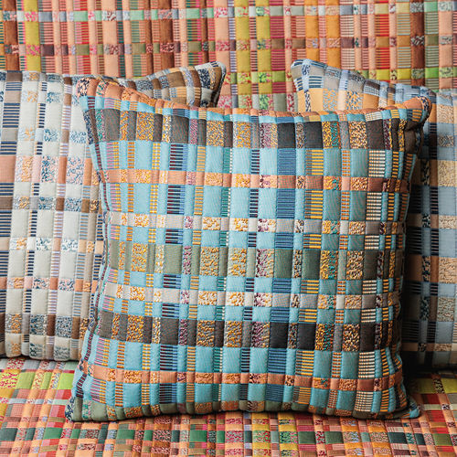 Обивочная ткань - 4516 PATCHWORK - BRENTANO - лоскутное изделие / из полиэстера / из хлопка