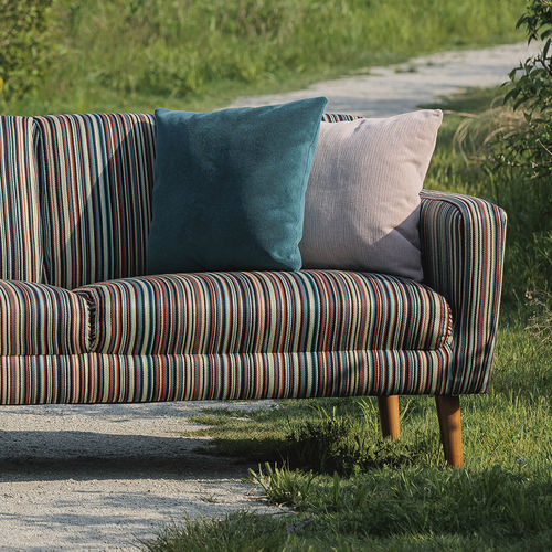 Обивочная ткань - 1253 ARCHIE - BRENTANO - в полоску / из полипропилена / для наружного применения