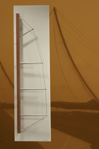 Полотенцесушитель на горячей воде - YACHT - CINIER - электрический / 751 w...1000 w / современный
