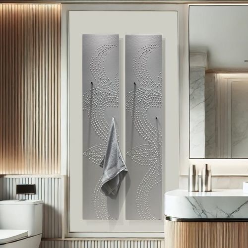 Электрический полотенцесушитель - Fleur d’eau 35 - CINIER - на горячей воде / 501 w...750 w / 0...500 w