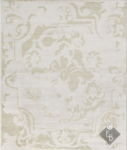 Традиционный ковер - BOURBON NEW AGE SABAYON - Edition Bougainville - с рисунком / из ПЭТФ / из шерсти