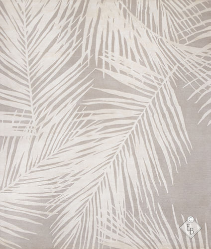 Современный ковер - BRAHEA IVORY - Edition Bougainville - природный мотив / из шерсти / из шелка
