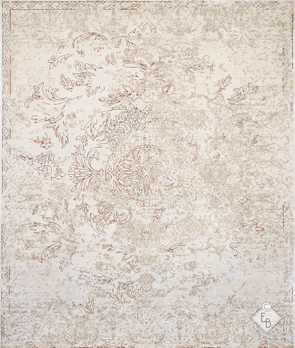 Традиционный ковер - BRAMANTE ALEZAN - Edition Bougainville - с рисунком / из ПЭТФ / из шерсти