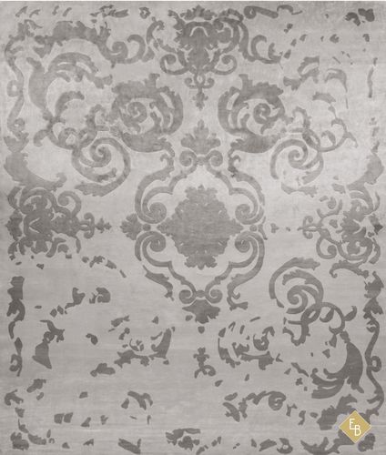 Традиционный ковер - CARDINAL VINTAGE PEARL - Edition Bougainville - с рисунком / из пеньки / из ПЭТФ