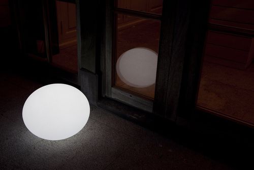 Напольная лампа - FLAT BALL - Imagilights - из стекла / современная / проводная