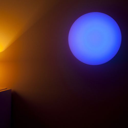 Современный настенный светильник - HALF BALL - Imagilights - для интерьера / из стекла / круглый