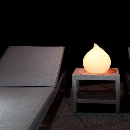 Прикроватная лампа - TEARDROP - Imagilights - из стекла / современная / с заряжаемой батареей