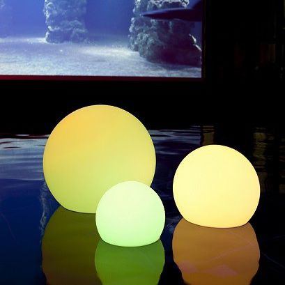 Плавучая лампа - BALL - Imagilights - из стекла / современная / проводная