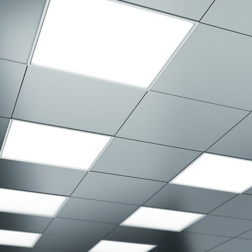 Встраиваемый светильник в потолок - CLEAN II  - ZUMTOBEL - LED / квадратный / в высоту