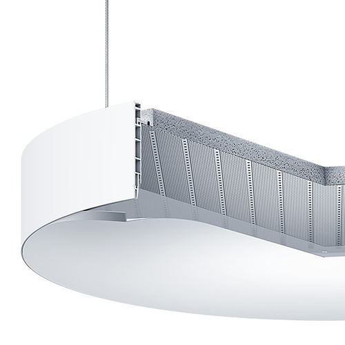 Осветительный профиль для потолков - CIELUMA  - ZUMTOBEL - LED / алюминий / из полиэстера