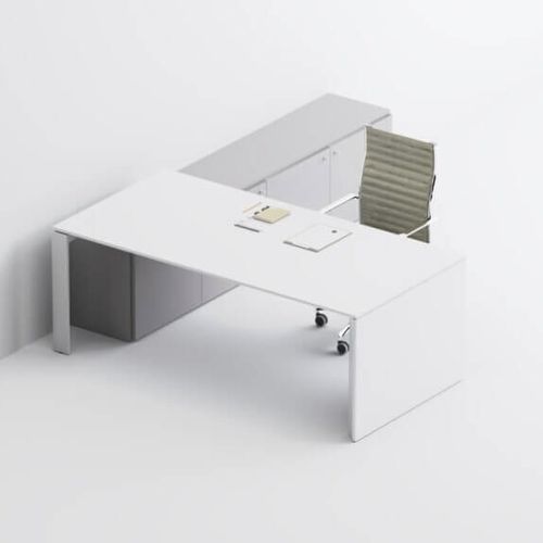 Директорский рабочий стол - SM2578 - ZALF spa - напольный / современный / из дерева