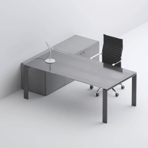 Директорский рабочий стол - SM2576 - ZALF spa - напольный / современный / из дерева