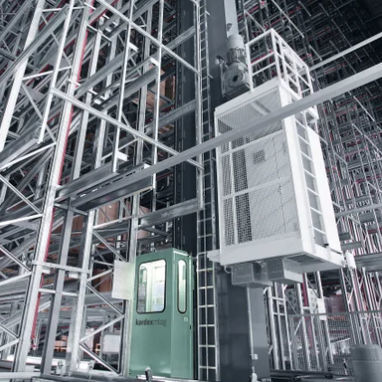 Стеллаж для профессионального использования - AUTOMATED STORAGE AND RETRIEVAL  - KARDEX - для поддонов / вертикальный / из металла