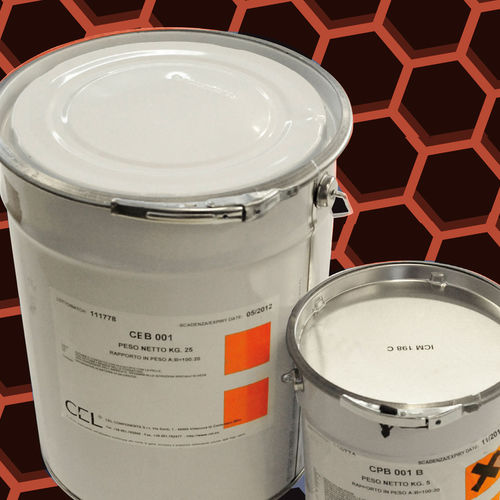 Клей на основе смолы - CEB 001 - Cel Components S.r.l. - эпоксидное / для камня / для напольной поверхности