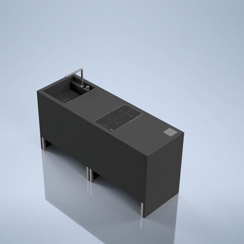Рабочая поверхность из Solid Surface - Cel Components S.r.l. - для интерьера / для наружного применения / пятностойкая