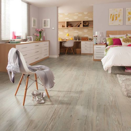 Виниловое напольное покрытие - LOOSELAY : LLP92 COUNTRY OAK - KARNDEAN - для домашнего использования / из реек / естественная отделка