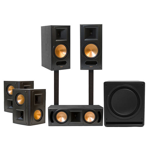 Стандартный домашний кинотеатр - RB-81 II - klipsch - для домашнего использования / для интерьера / 5.1
