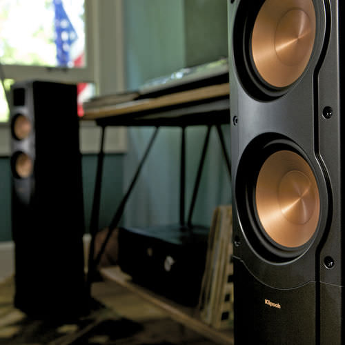 Колонки стойка - RF-42 II - klipsch - для домашнего использования / для интерьера / прямоугольная