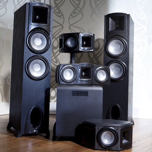 Колонки стойка - F-30 - klipsch - для домашнего использования / для интерьера / прямоугольная