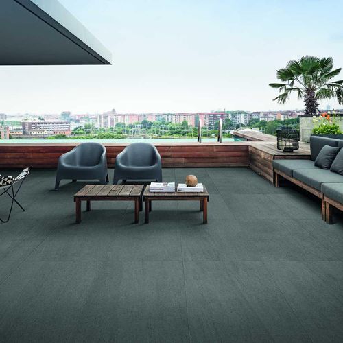 Плитка из керамогранита - MYSTONE BASALTO - MARAZZI - естественная отделка / для интерьера / для наружного применения