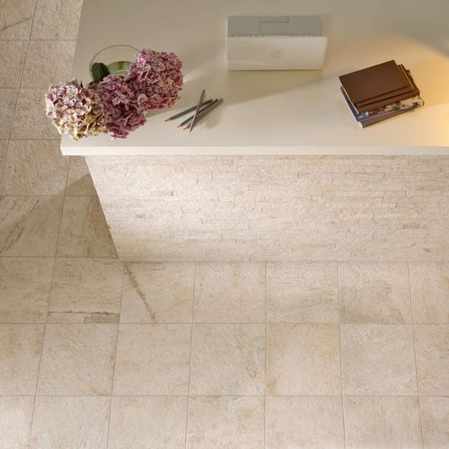 Плитка из керамогранита - MULTIQUARZ - MARAZZI - матовая / естественная отделка / текстурированная