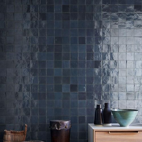 Плитка из керамогранита - ZELLIGE - MARAZZI - глянцевая / для интерьера / для ванной комнаты