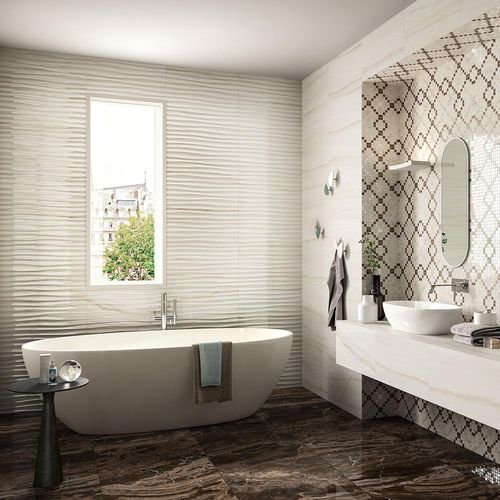 Плитка из керамогранита - ELEGANCE - MARAZZI - глянцевая / гладкая / 3D