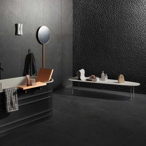 Плитка из керамогранита - MYSTONE LAVAGNA - MARAZZI - матовая / 3D / для интерьера