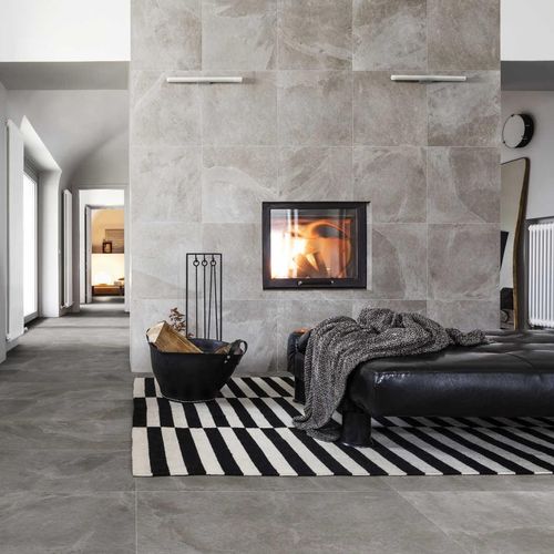 Плитка из керамогранита - MYSTONE ARDESIA - MARAZZI - матовая / естественная отделка / 3D