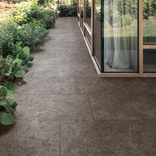 Плитка из керамогранита - MYSTONE GRIS DU GENT20 - MARAZZI - матовая / естественная отделка / для наружного применения