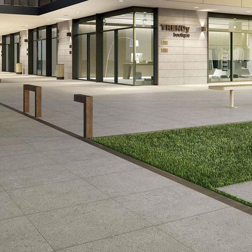 Плитка из керамогранита - MYSTONE GRIS FLEURY20 - MARAZZI - матовая / естественная отделка / для наружного применения