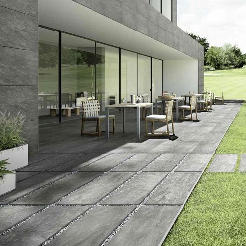 Плитка из керамогранита - MYSTONE PIETRA ITALIA20 - MARAZZI - матовая / естественная отделка / для наружного применения