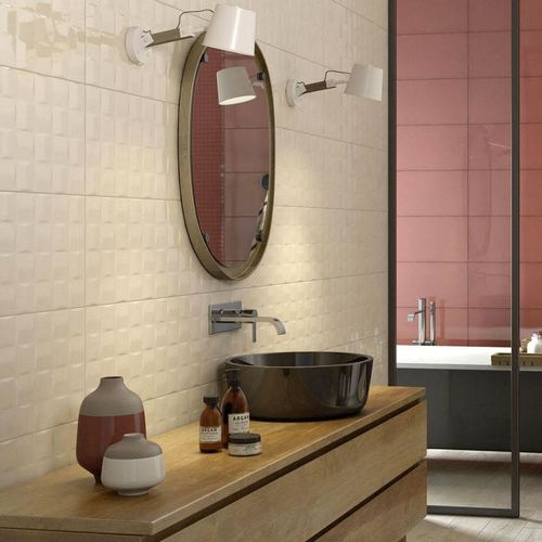 Плитка из керамогранита - POTTERY - MARAZZI - глянцевая / 3D / структурная