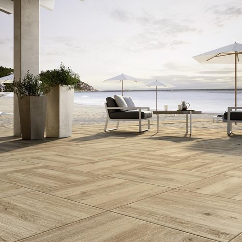 Плитка из керамогранита - TREVERKHOME20 - MARAZZI - полированная / для наружного применения / напольная