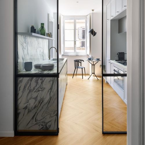 Плитка из керамогранита - OLTRE - MARAZZI - матовая / полированная / естественная отделка