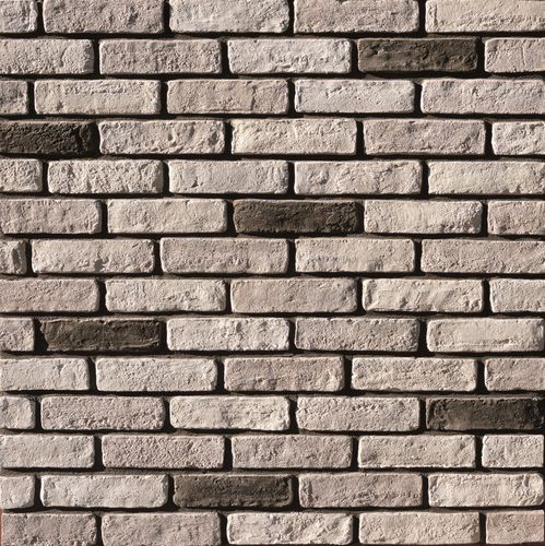 Декоративный облицовочный кирпич - MASTERBRICK WHITE GRAINED - Mathios SA - из бетона / для наружного использования / внутренний