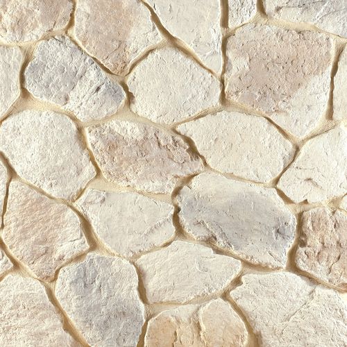 Облицовка из бетона - CLASSIC : FIELDSTONE CREAM - Mathios SA - для наружного использования / внутренняя / гладкая
