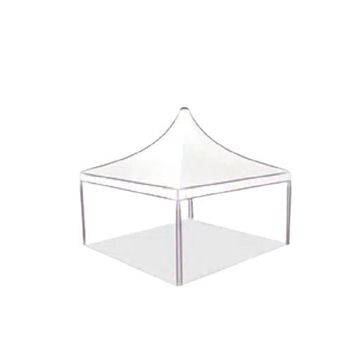 Квадратный шатер - PAGODA - KOPRON - из ПВХ / из ткани / из стали