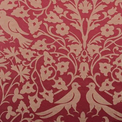Обивочная ткань - SILK TRADITIONS : AUDUBON - DURALEE DESIGNER - в цветочек / из льна / из шелка