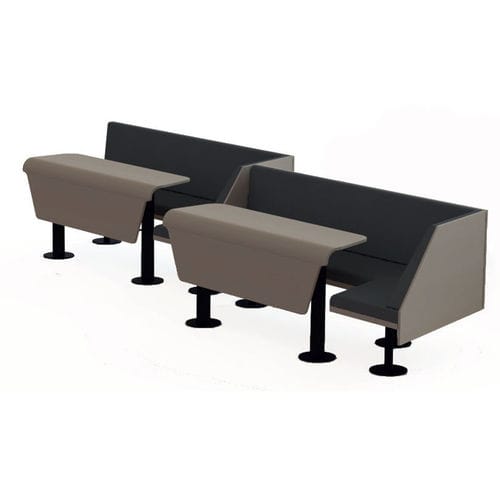 Современное кресло для аудитории - CONNECT - Race Furniture - из кожи / из ткани / из дерева