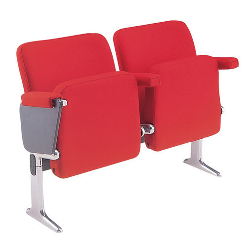 Современное кресло для аудитории - MALVERN - Race Furniture - из ткани / складное / красное
