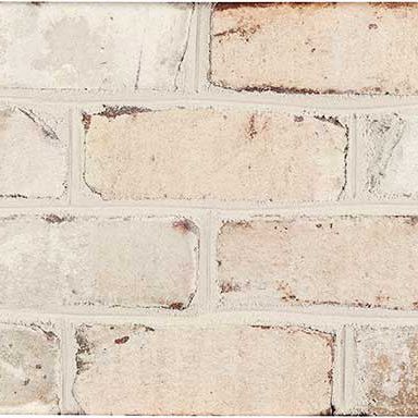 Кирпич для фасада - CHESAPEAKE PEARL - PINE HALL BRICK - полный / белый / синий