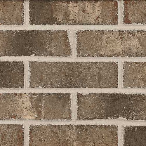 Кирпич для фасада - MILLSTONE - PINE HALL BRICK - полный / коричневый