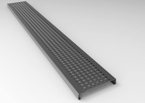 Решетка желоба из нержавеющей стали - PERFORATED - fratelli malin srl - для общественных мест / для промышленного применения