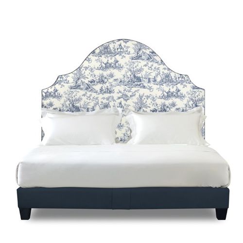 Двуспальная кровать - ELIZABETH 01 - Savoir Beds - классическая / обитая / с изголовьем