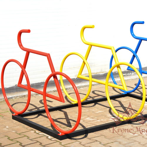 Напольная парковка для велосипедов - BICYCLE-13 - KRONEMAG MILLENIUM srl - уникальный дизайн / для общественных мест / для университета