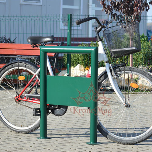 Напольная парковка для велосипедов - CYCLE-1P - KRONEMAG MILLENIUM srl - рекламная / для общественных мест / для городских зон