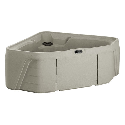 Каркасная спа-ванна - TRISTAR™ - HotSpring® Spas - треугольная / 2 места / из акрила